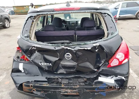 2008 Nissan Versa 1.8S из США, поврежденный, VIN 3N1BC13E58L398563